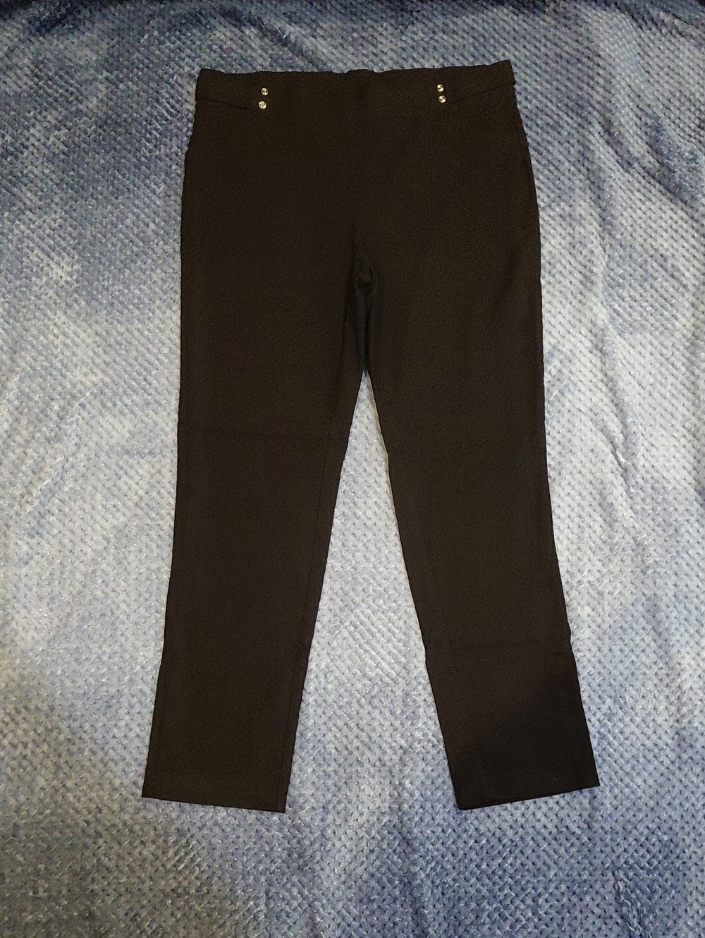 Rafaella Comfort Womems Black Slim Dress Pants
